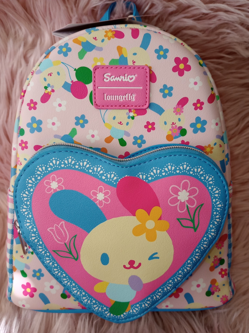 Loungefly USAHANA Floral Mini Backpack - Picture 2 of 4
